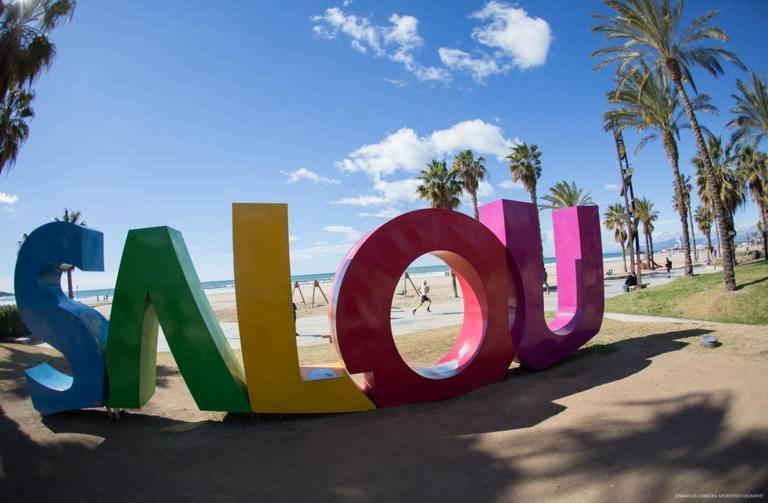 Salou : Spacieux Appartement 100 M2 Vue Sur Mer المظهر الخارجي الصورة
